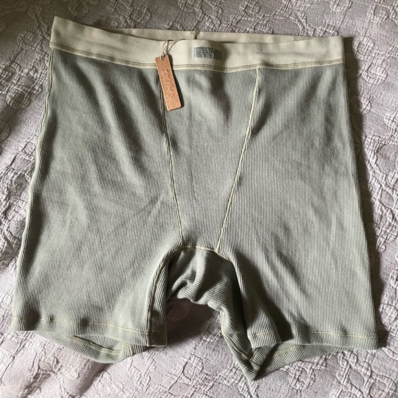 Skims Cotton Rib Boxer in Mineral Large L NWT - Picture 4 of 7